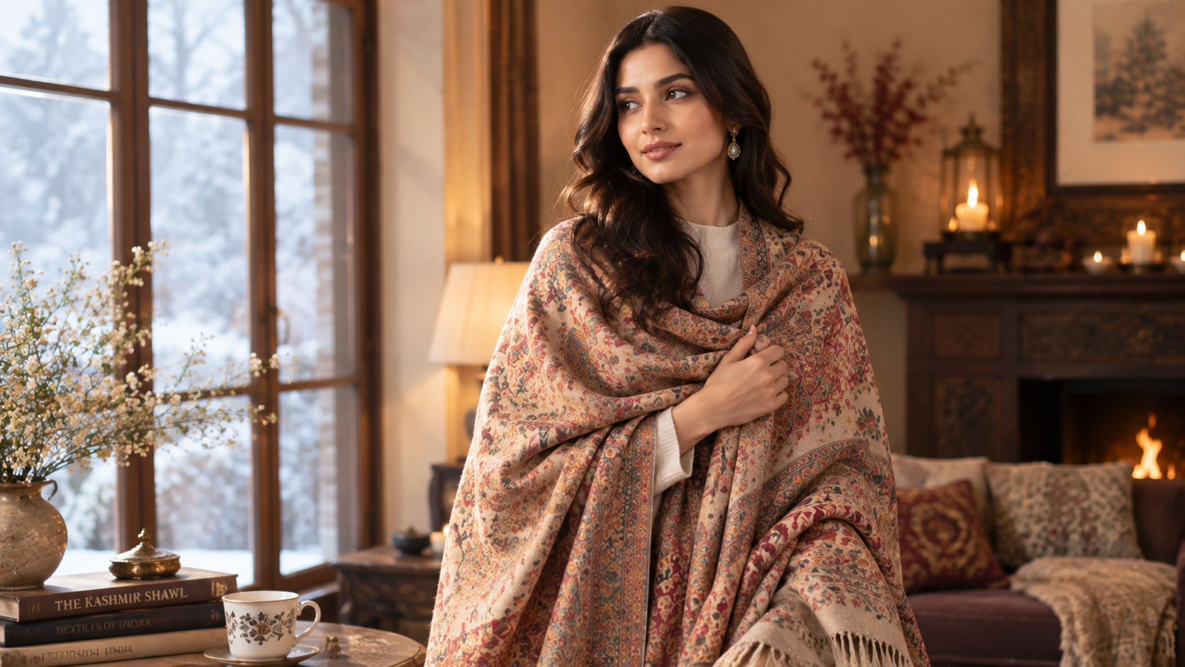Buy Stylish Shawls for Women Online for This Winter