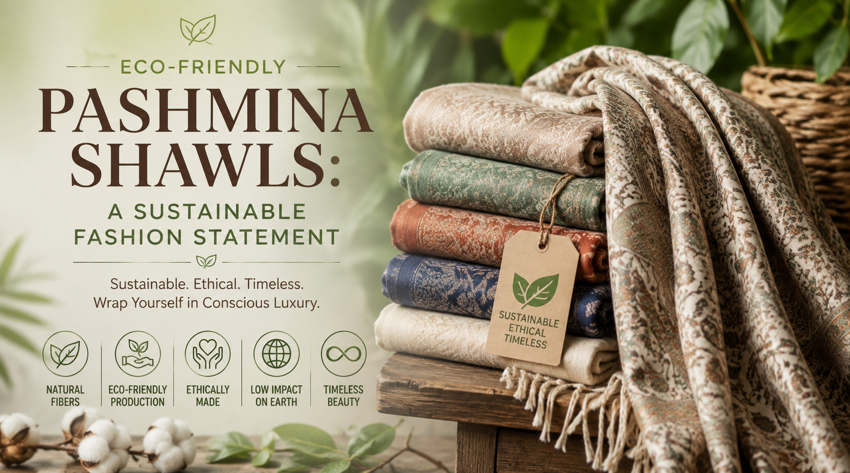 Eco-Friendly Pashmina Shawls