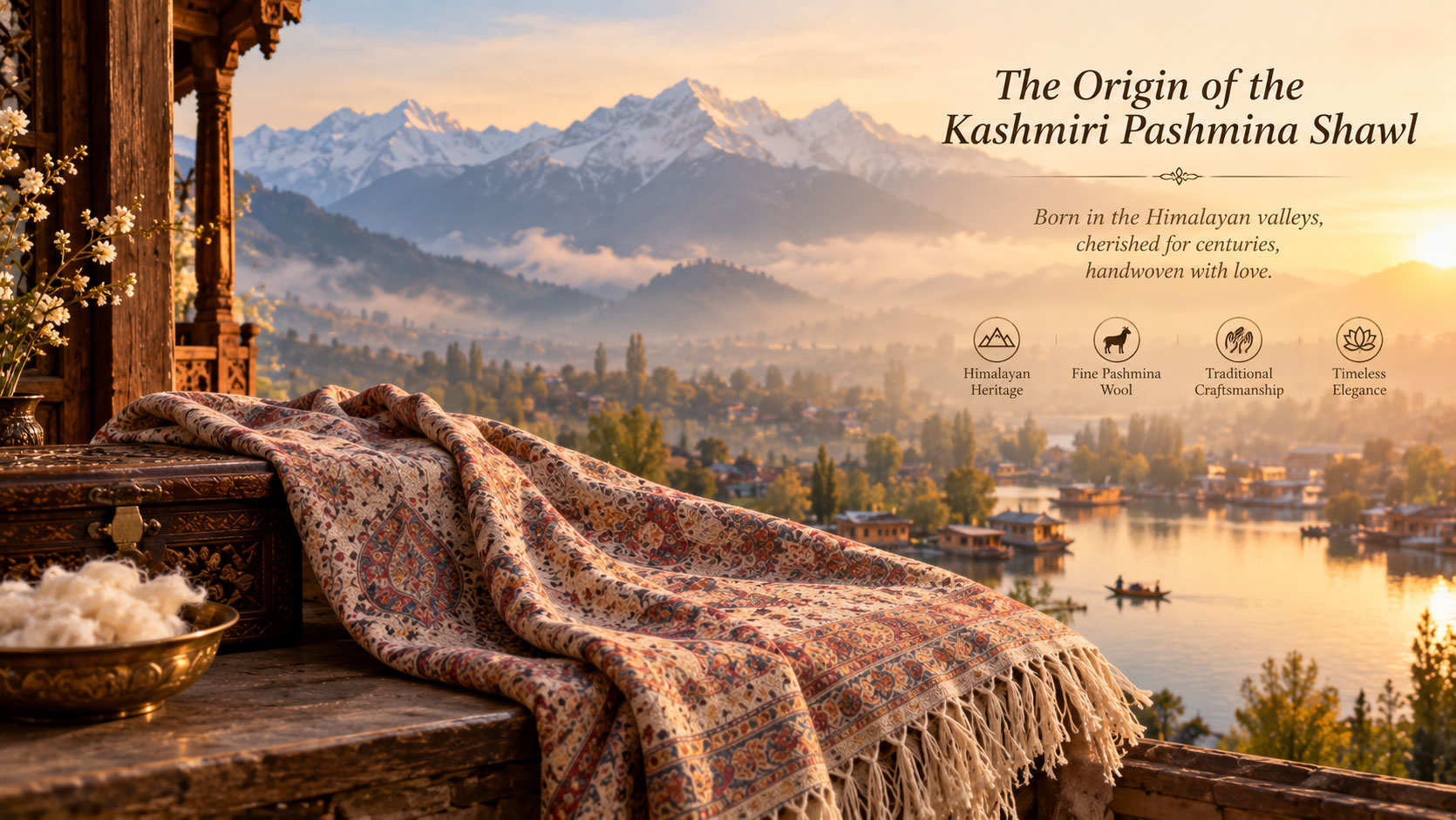 The Origin of the Kashmiri Pashmina Shawl