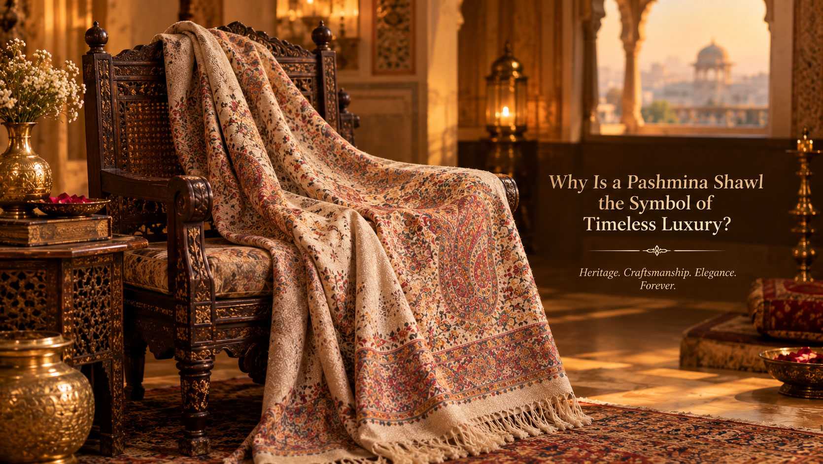 Why Pashmina Shawls Symbolize Timeless Luxury