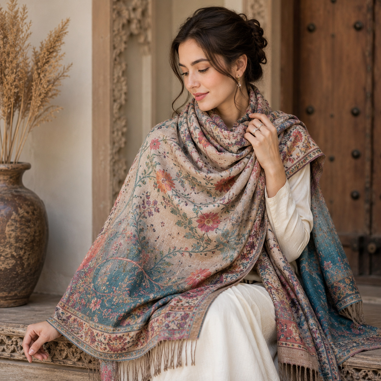 Digital Pashmina Scarfs | Akee Intenational