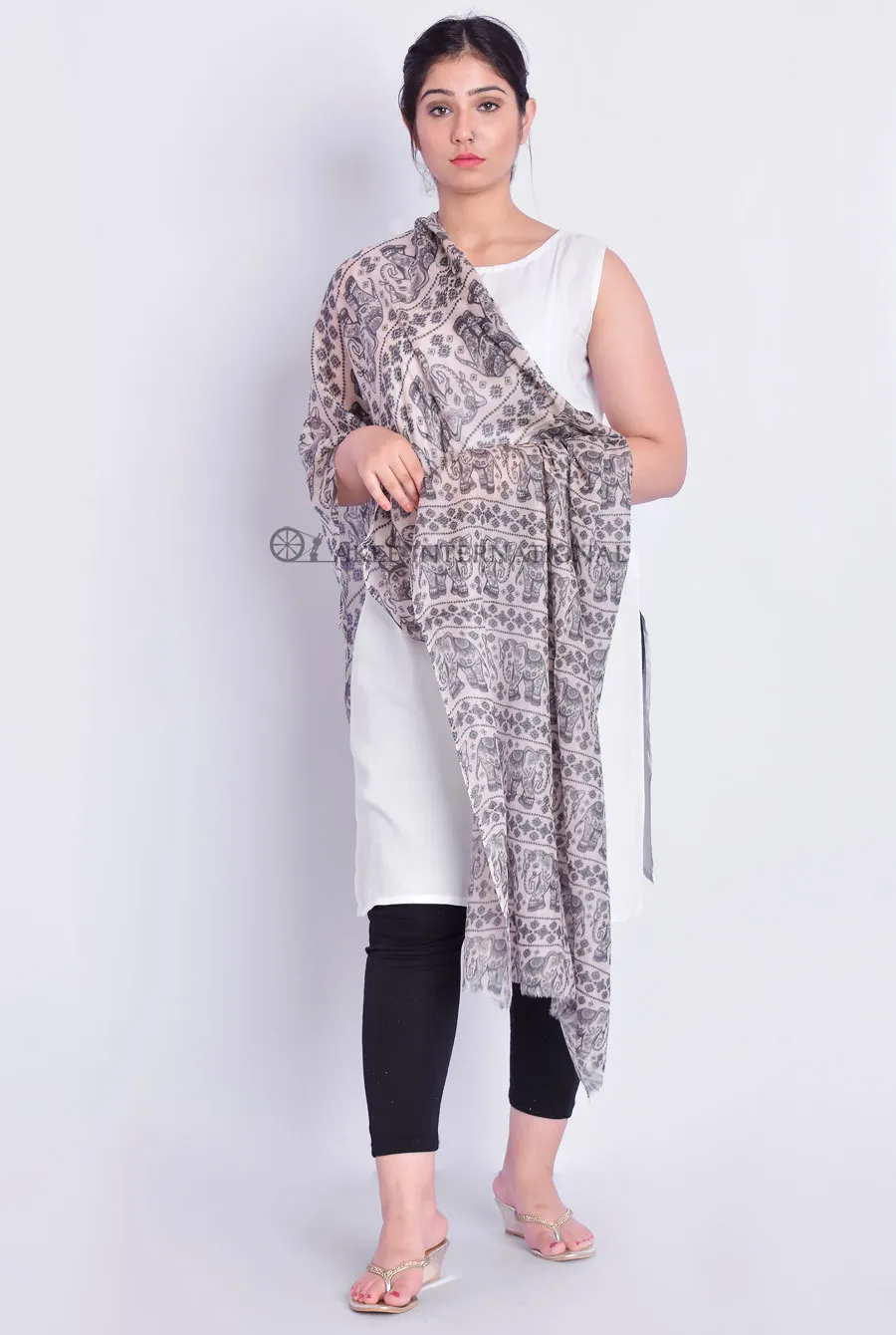 Digital Himalayan Wool Scarfs