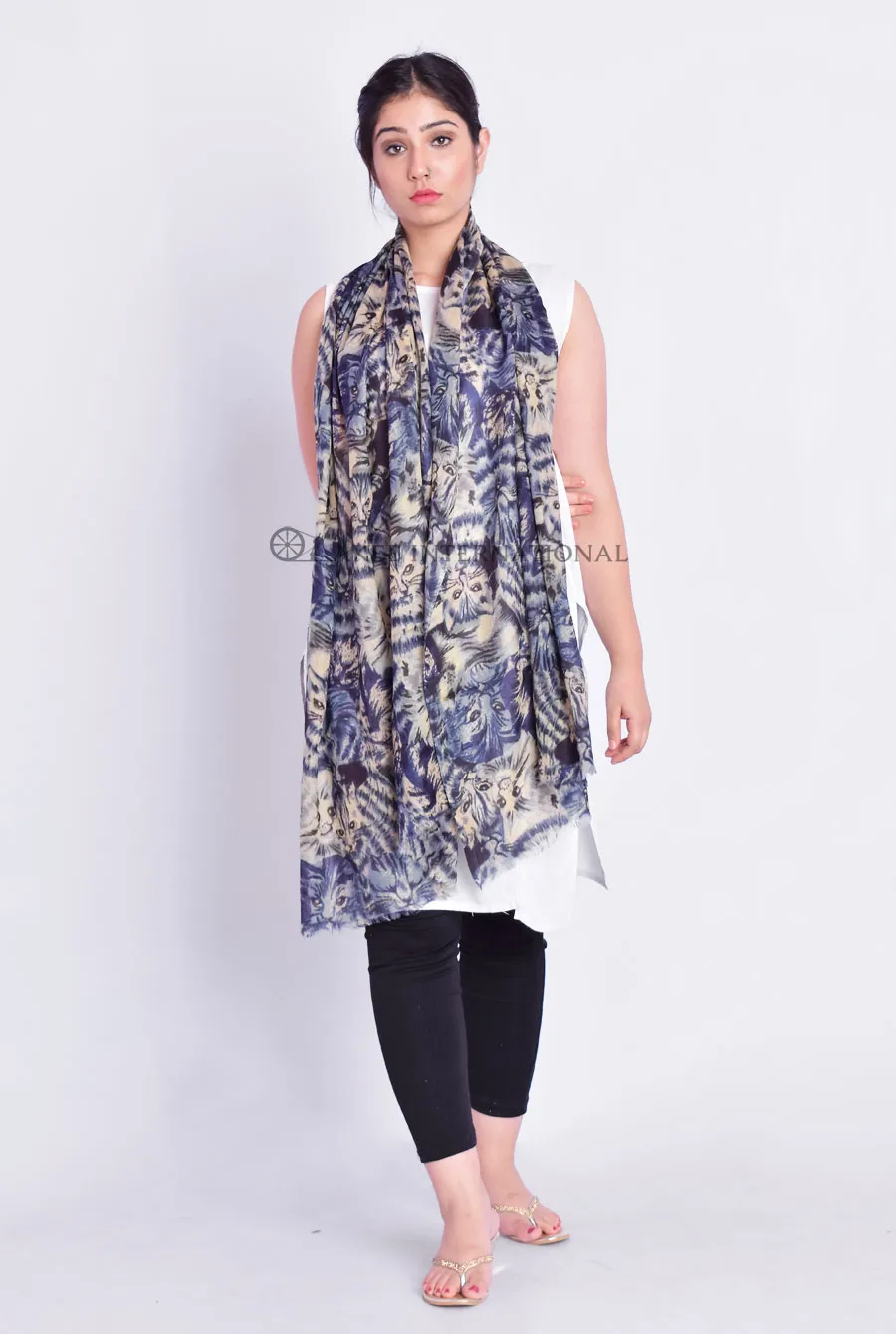 Digital Himalayan Wool Scarfs