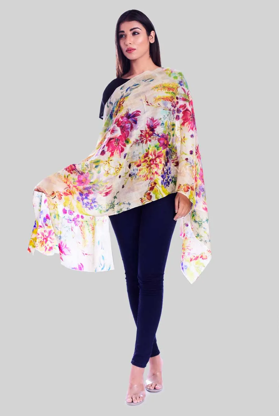 Elegant Digital Fashion Pashmina Scarf | Akee International