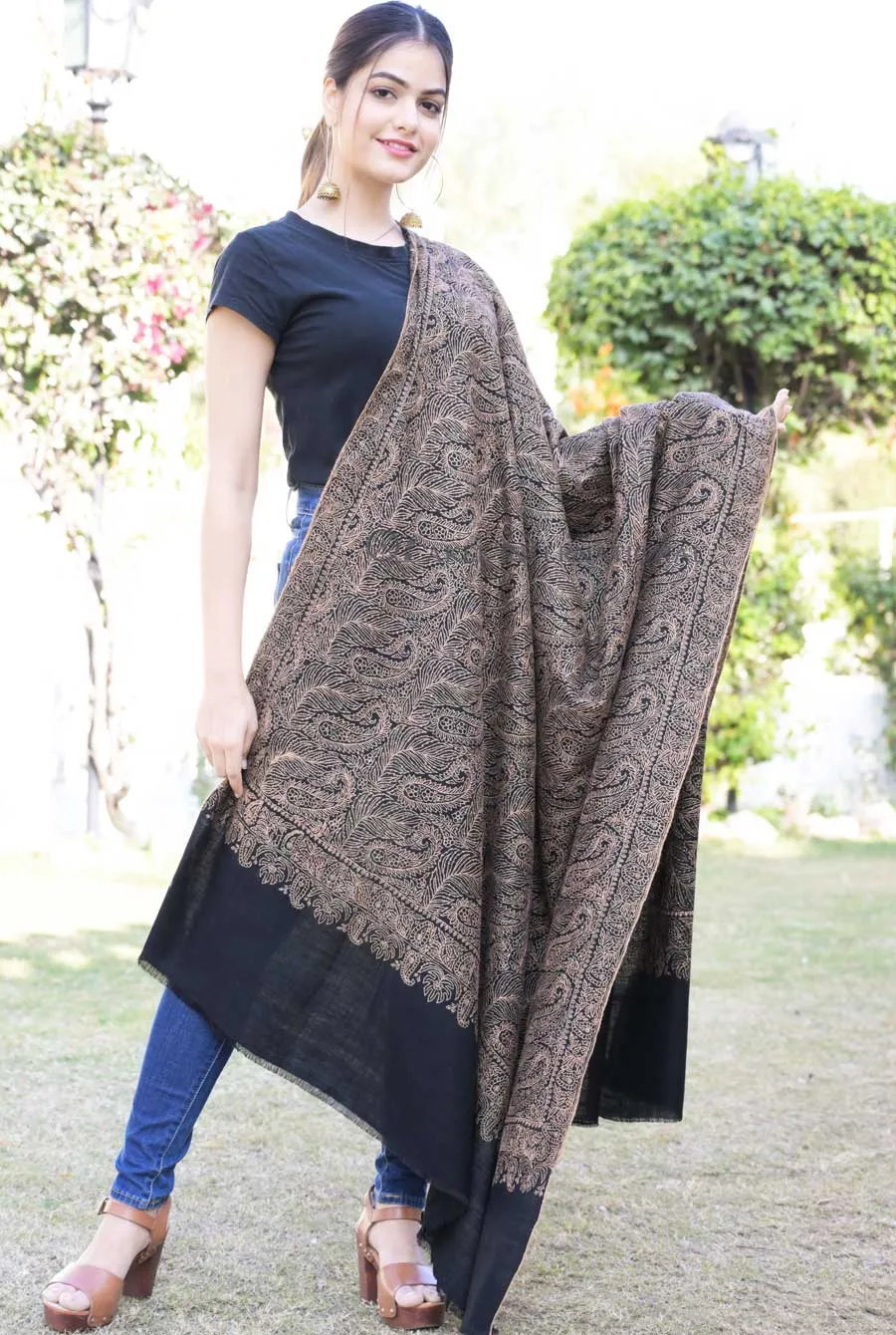 Gul-e-Rangrez Royal Kashmiri Pashmina Shawl