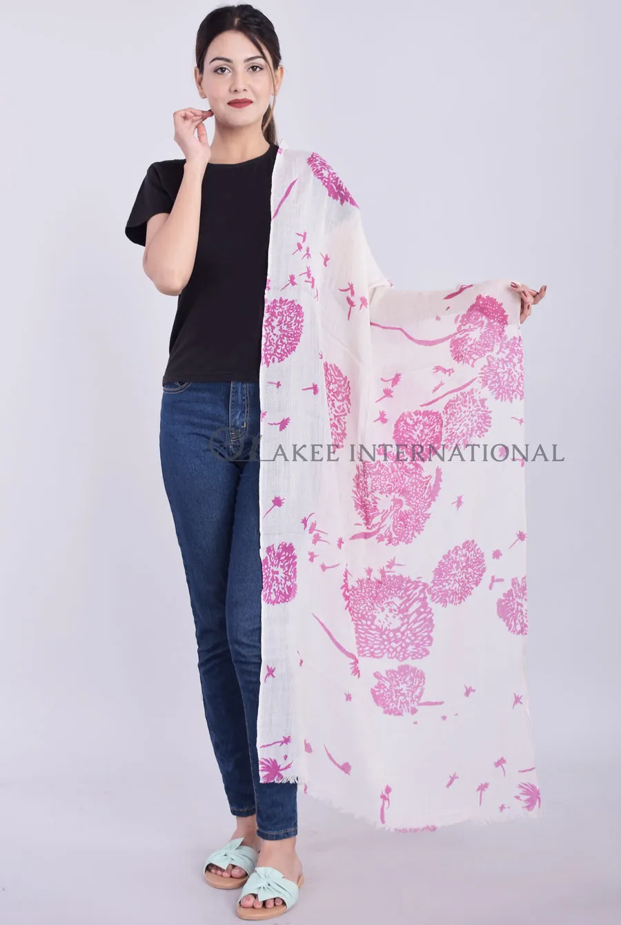 Wool Designer Printed Scarfs