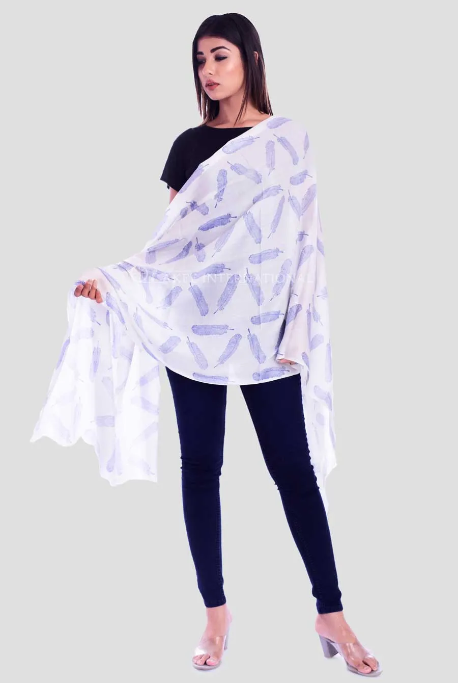 Himalayan Wool Block Printed Scarfs