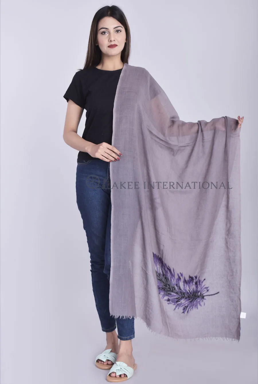 Wool Designer Printed Scarfs