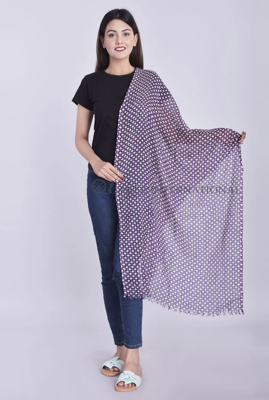 Premium Stylish Printed Wool Scarf | Akee International