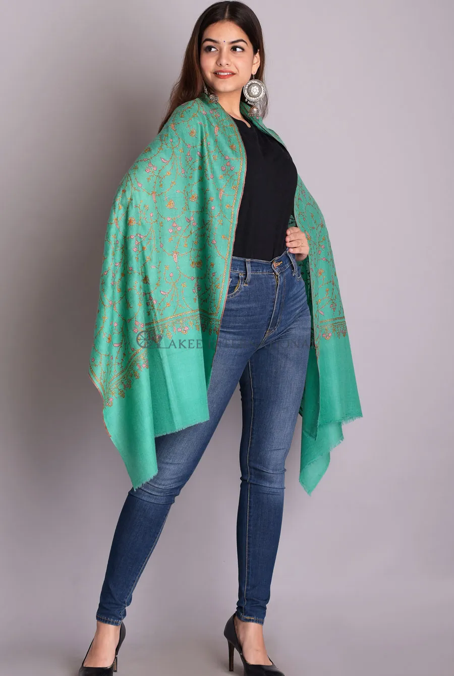 Pashmina Hand Embroidered Stoles