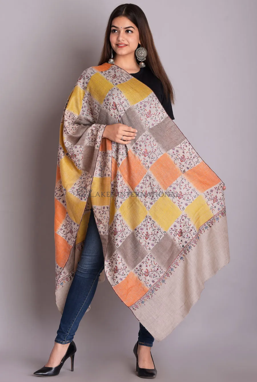 Pashmina Hand Embroidered Stoles