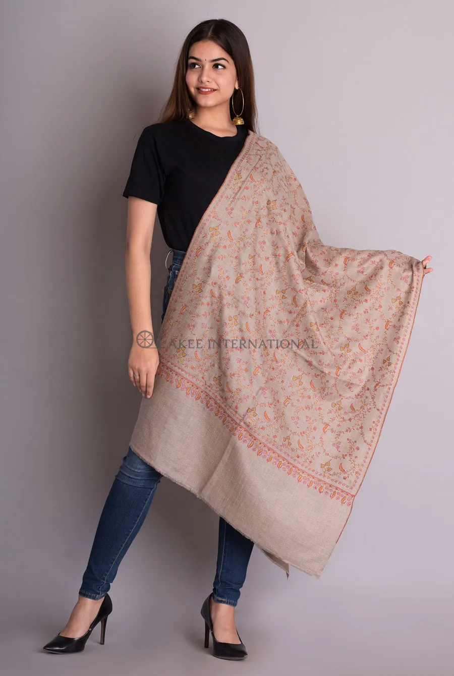 Pashmina Hand Embroidered Stoles