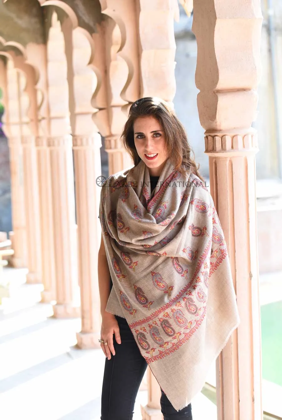 Pashmina Hand Embroidered Shawl