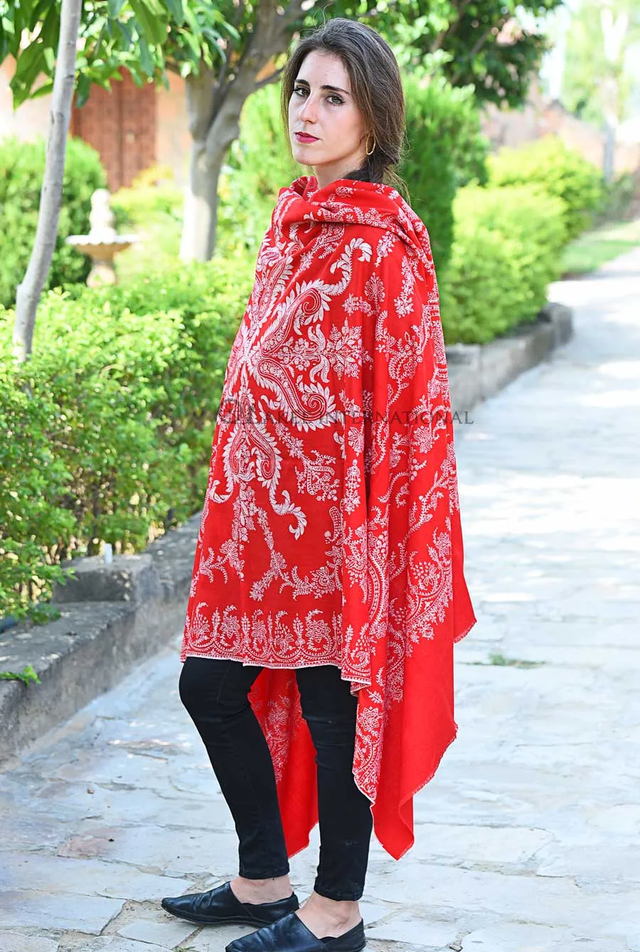 Pashmina Hand Embroidered Shawl