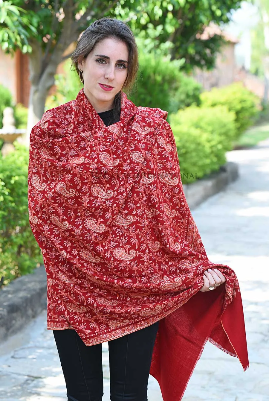 Pashmina Hand Embroidered Shawl