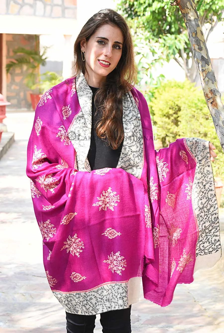 Pashmina Hand Embroidered Shawl