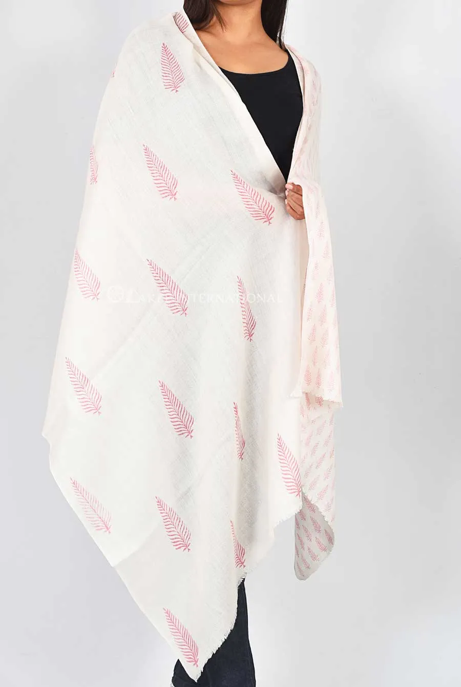 Himalayan Wool Block Printed Scarfs