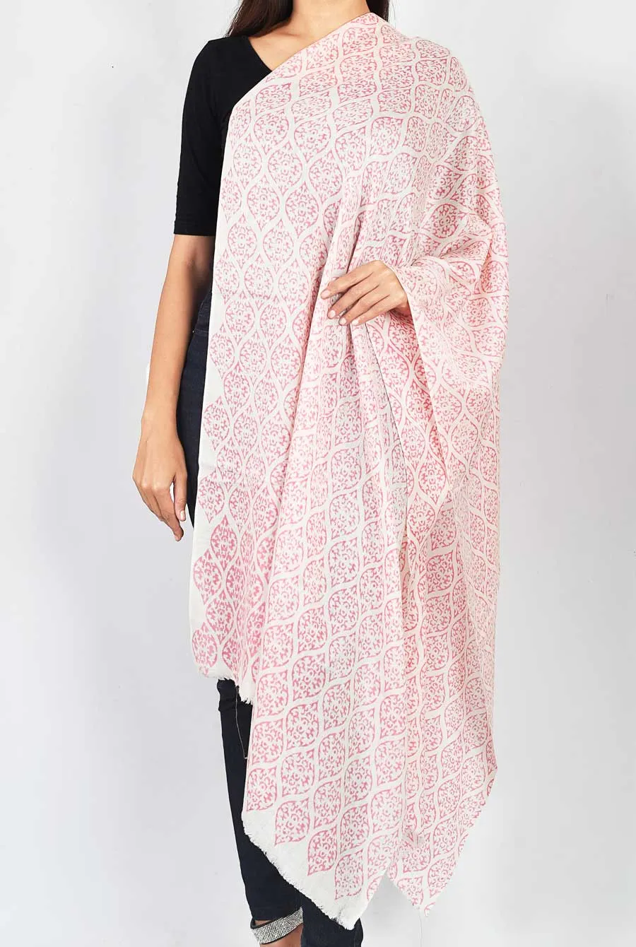Himalayan Wool Block Printed Scarfs