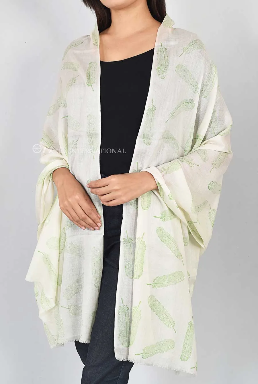 Himalayan Wool Block Printed Scarfs
