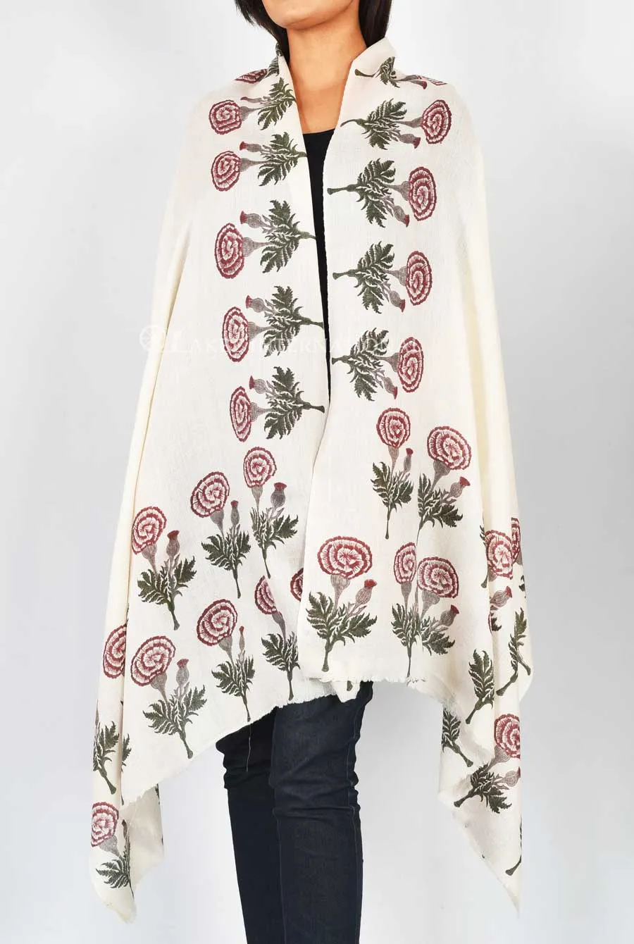 Premium Artistic Himalayan Wool Scarf | Akee International