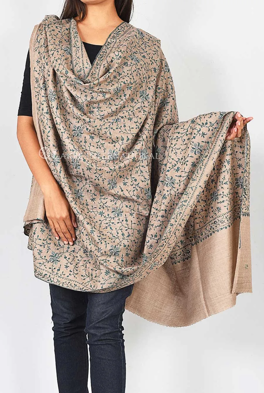 Pashmina Hand Embroidered Shawls