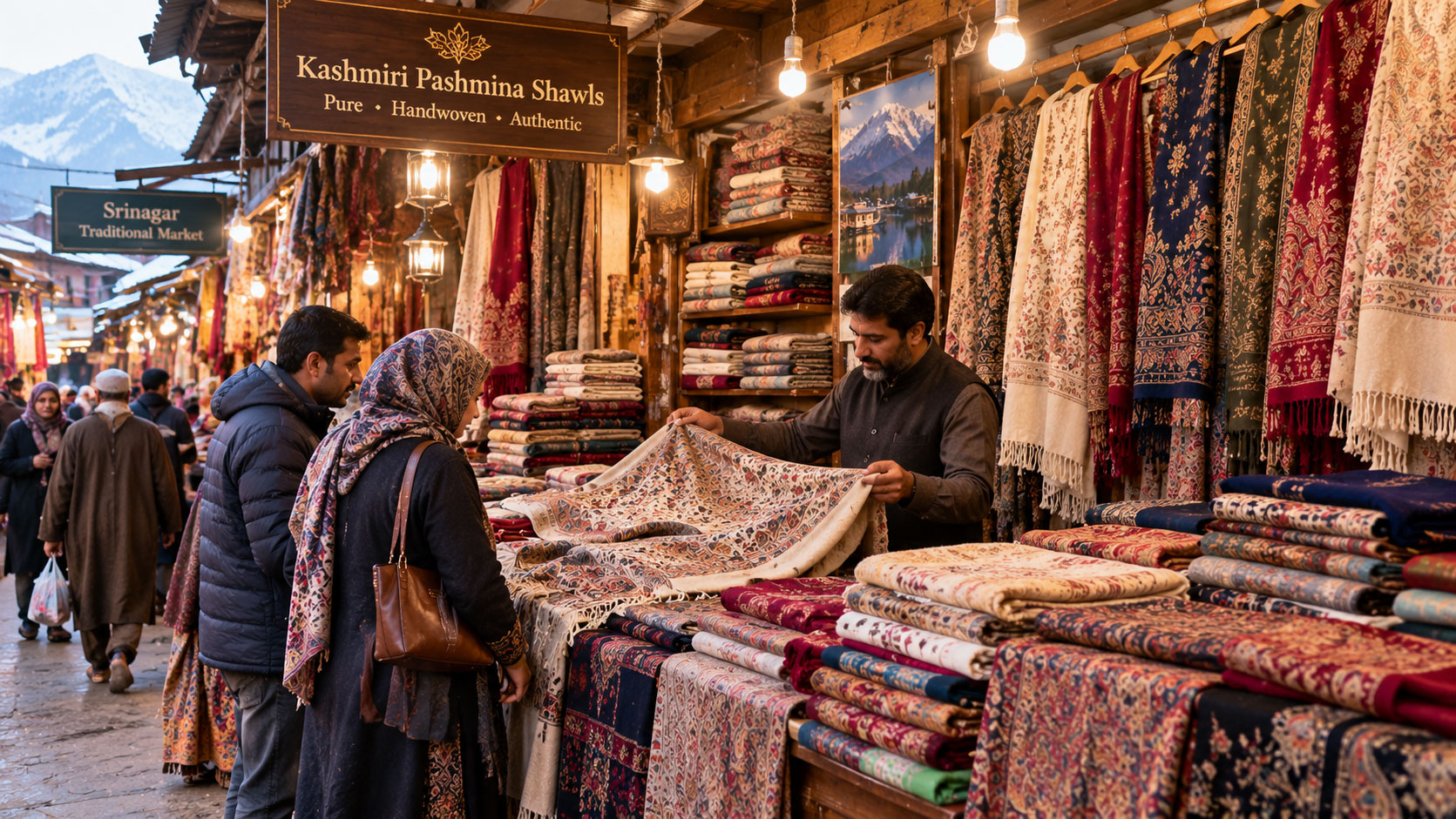 What Sourcing from Srinagar's Pashmina Wholesale Market Actually Involves