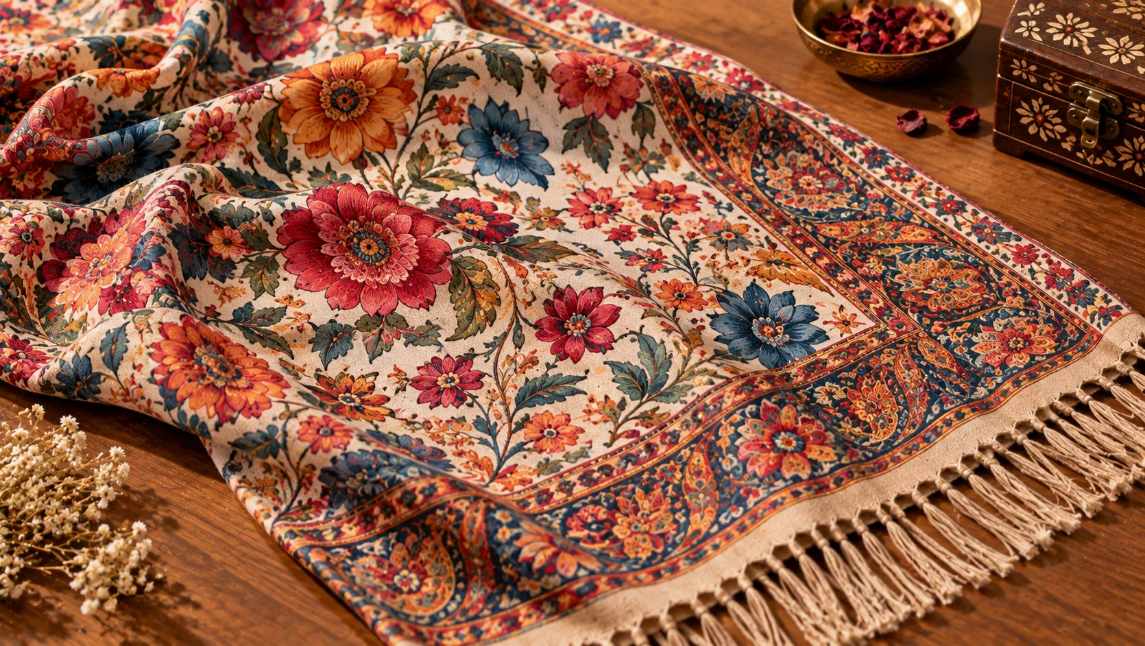 Digital Print Pashmina Scarf — Akee International