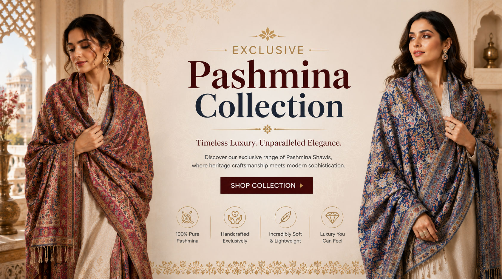 Exclusive Pashmina Collection