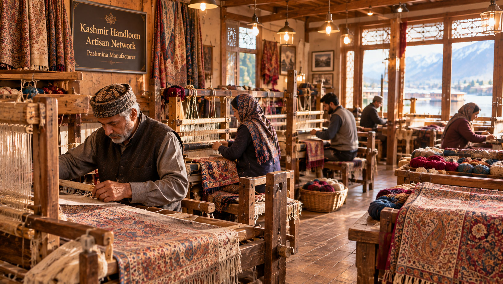 Inside a Kashmir Handloom Artisan Network