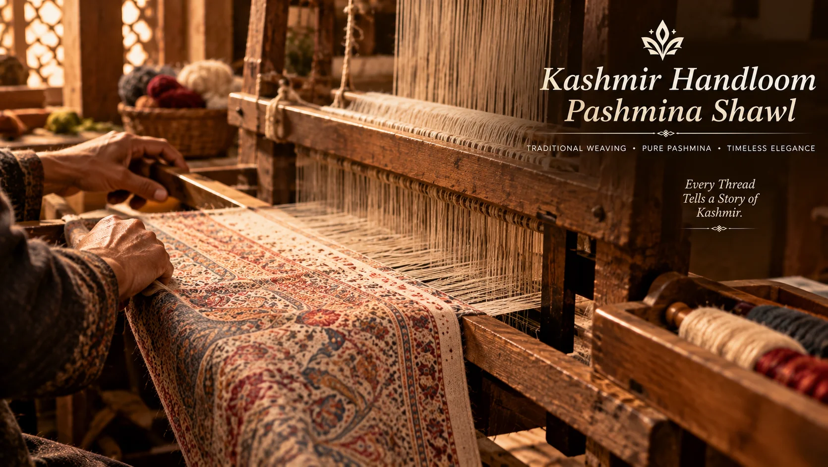 Kashmir Handloom Pashmina Shawl — Akee International