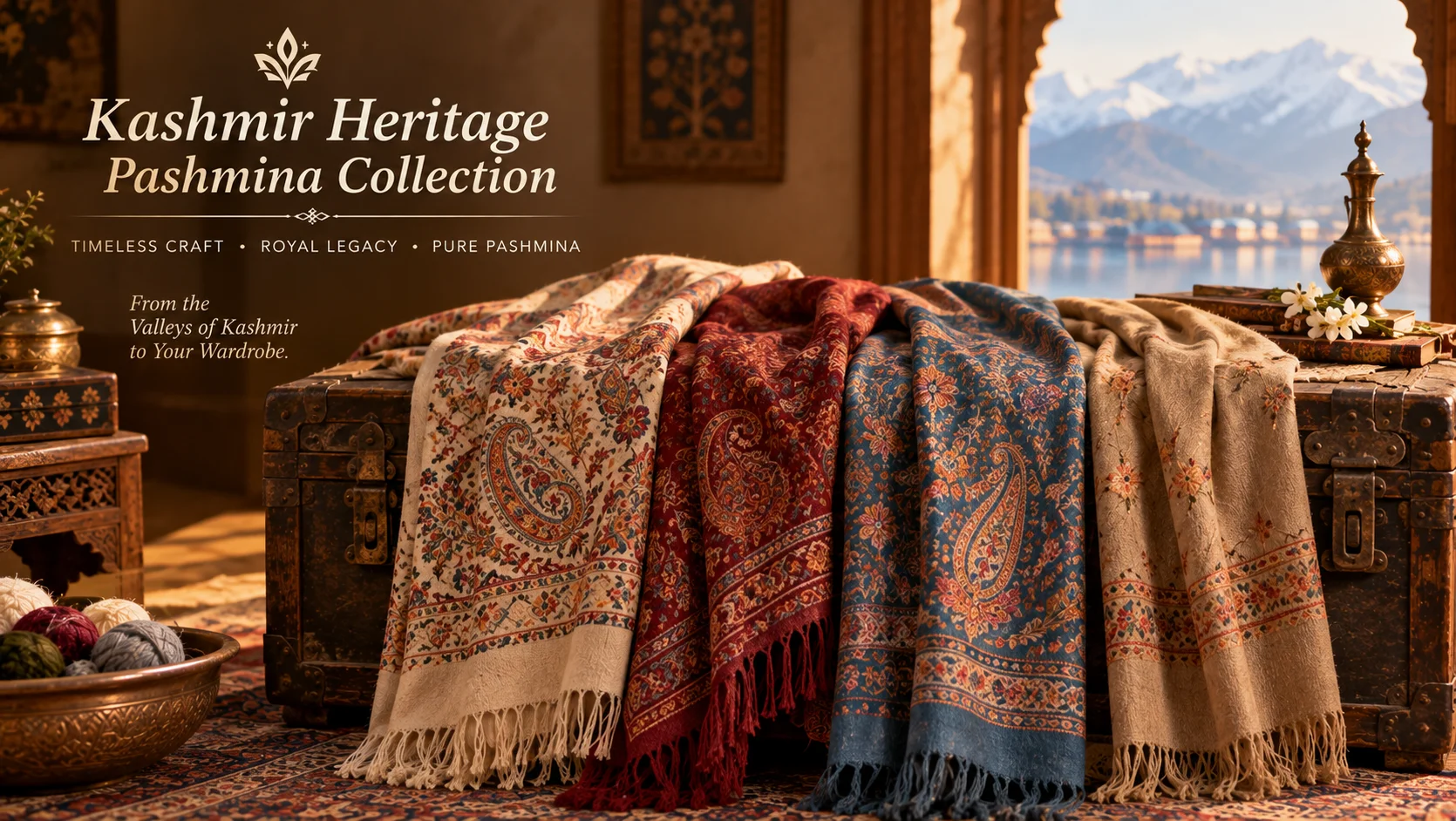 Kashmir Heritage Pashmina Collection — Akee International