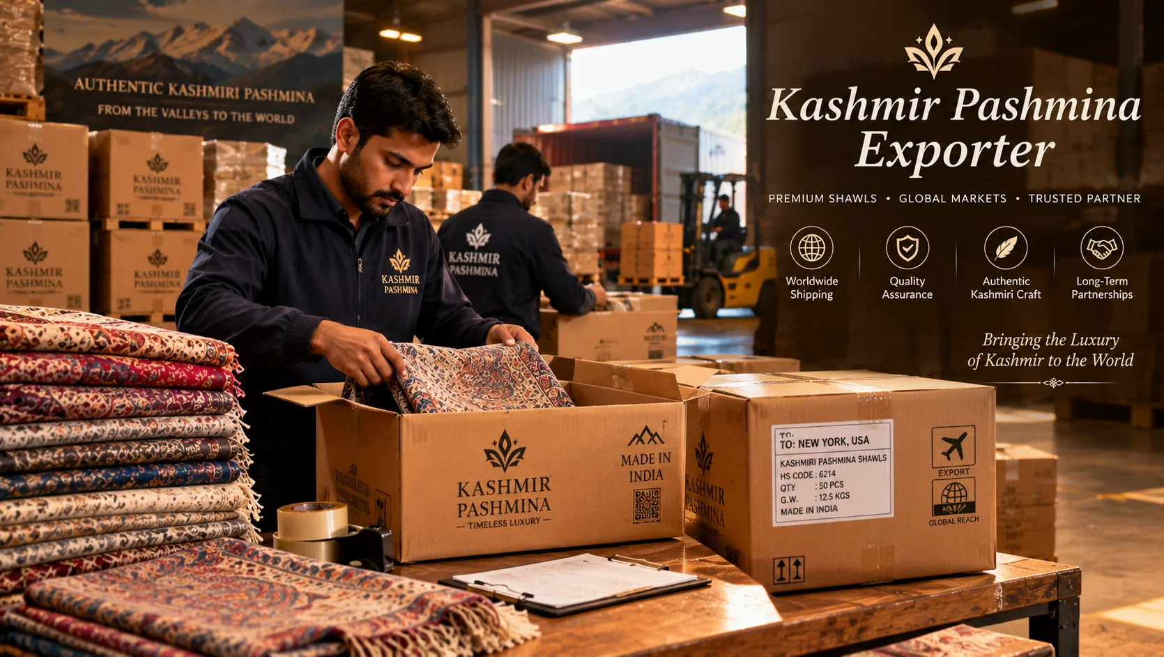 Kashmir Pashmina Exporter — Akee International