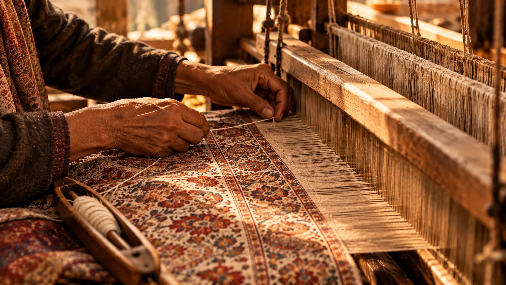 Kashmiri Artisan Made Pashmina Shawl — Akee International