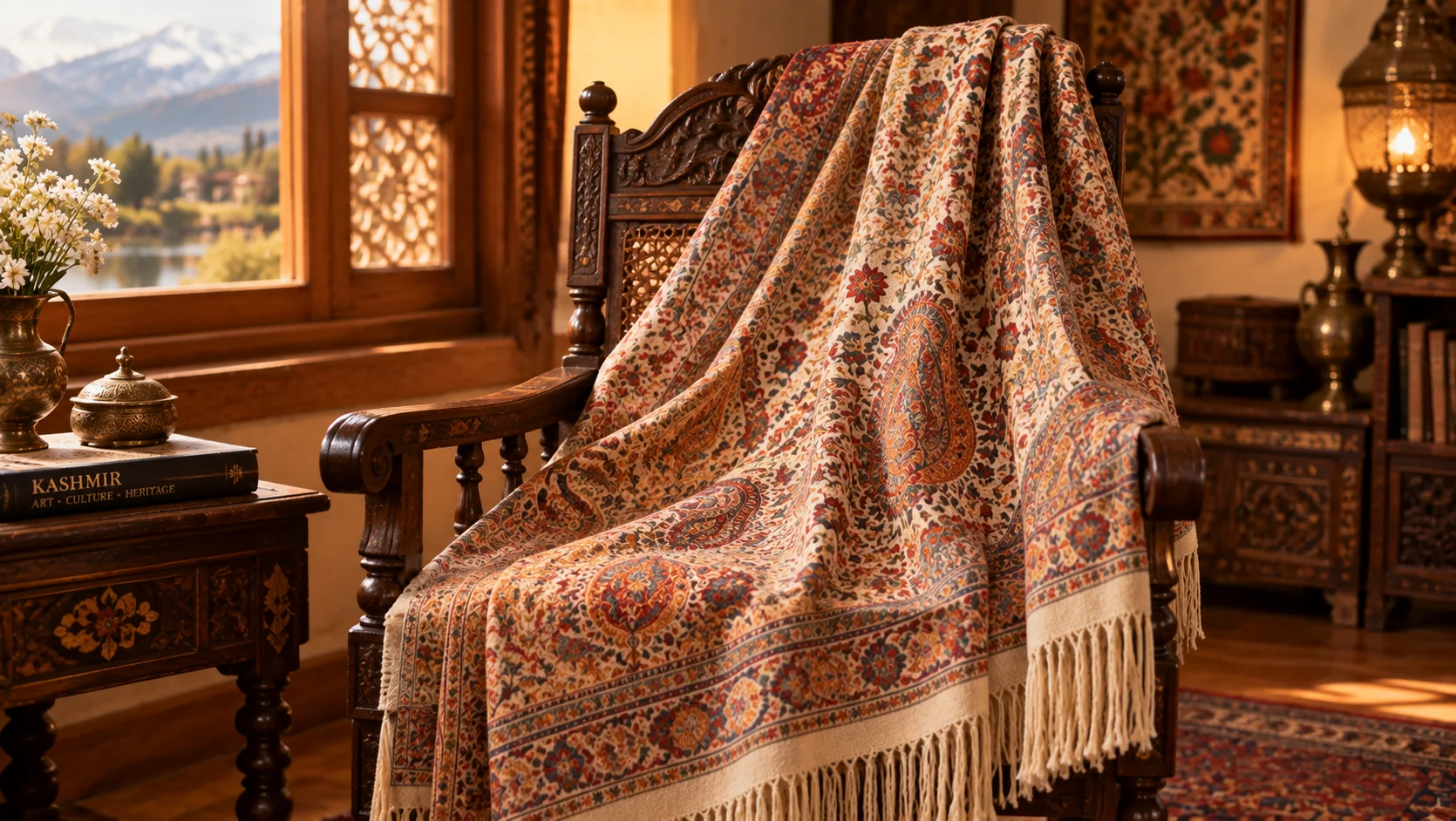 Kashmiri Pashmina Shawl Online — Akee International