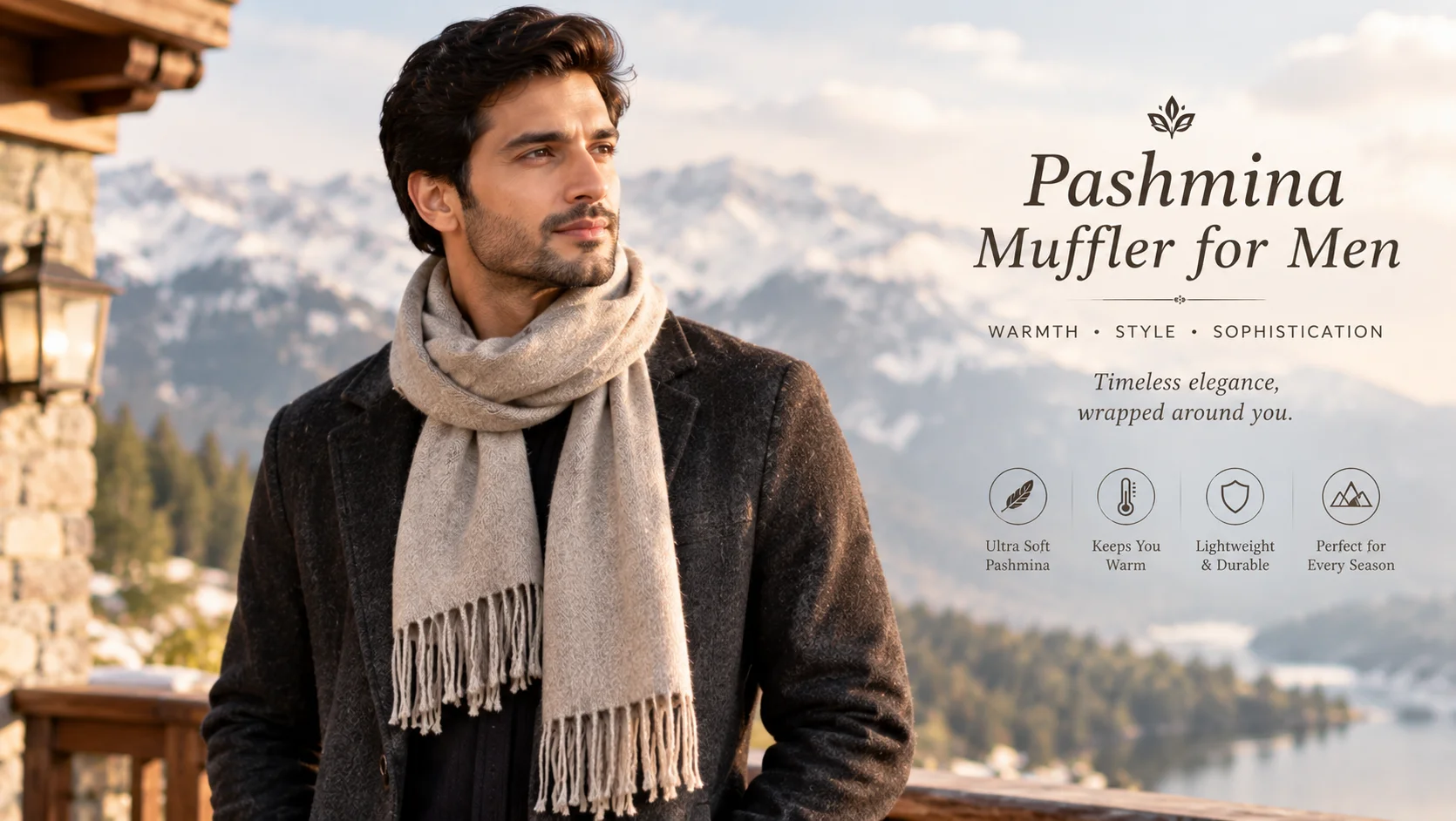 Pashmina Muffler for Men — Akee International