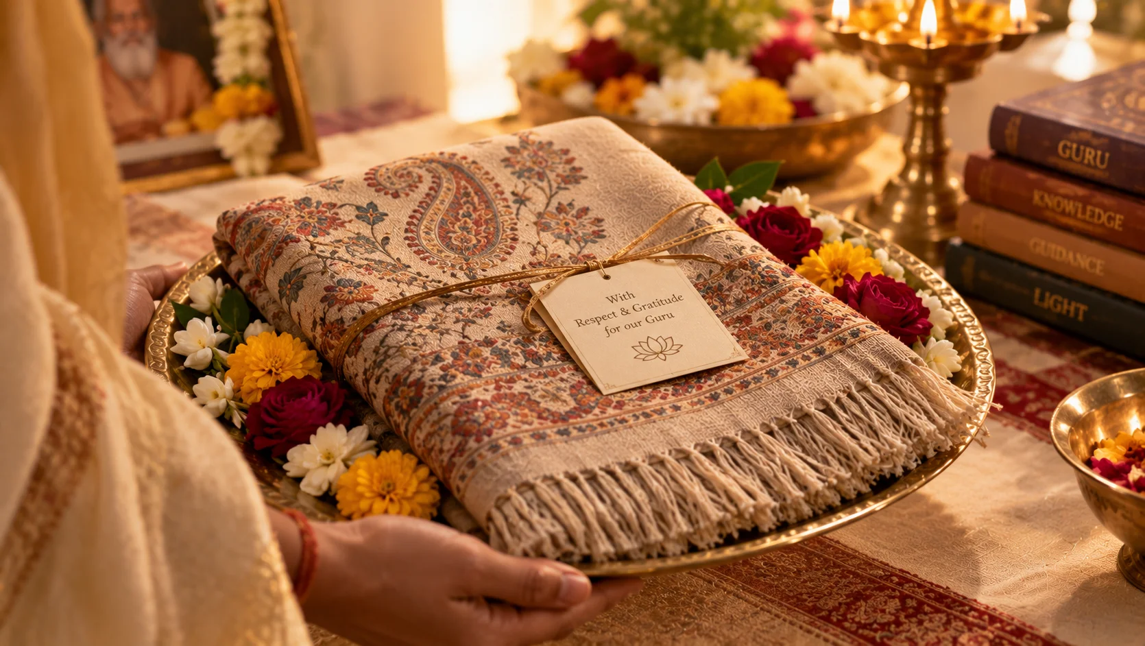 Pashmina Shawl for Guru Gifting — Akee International