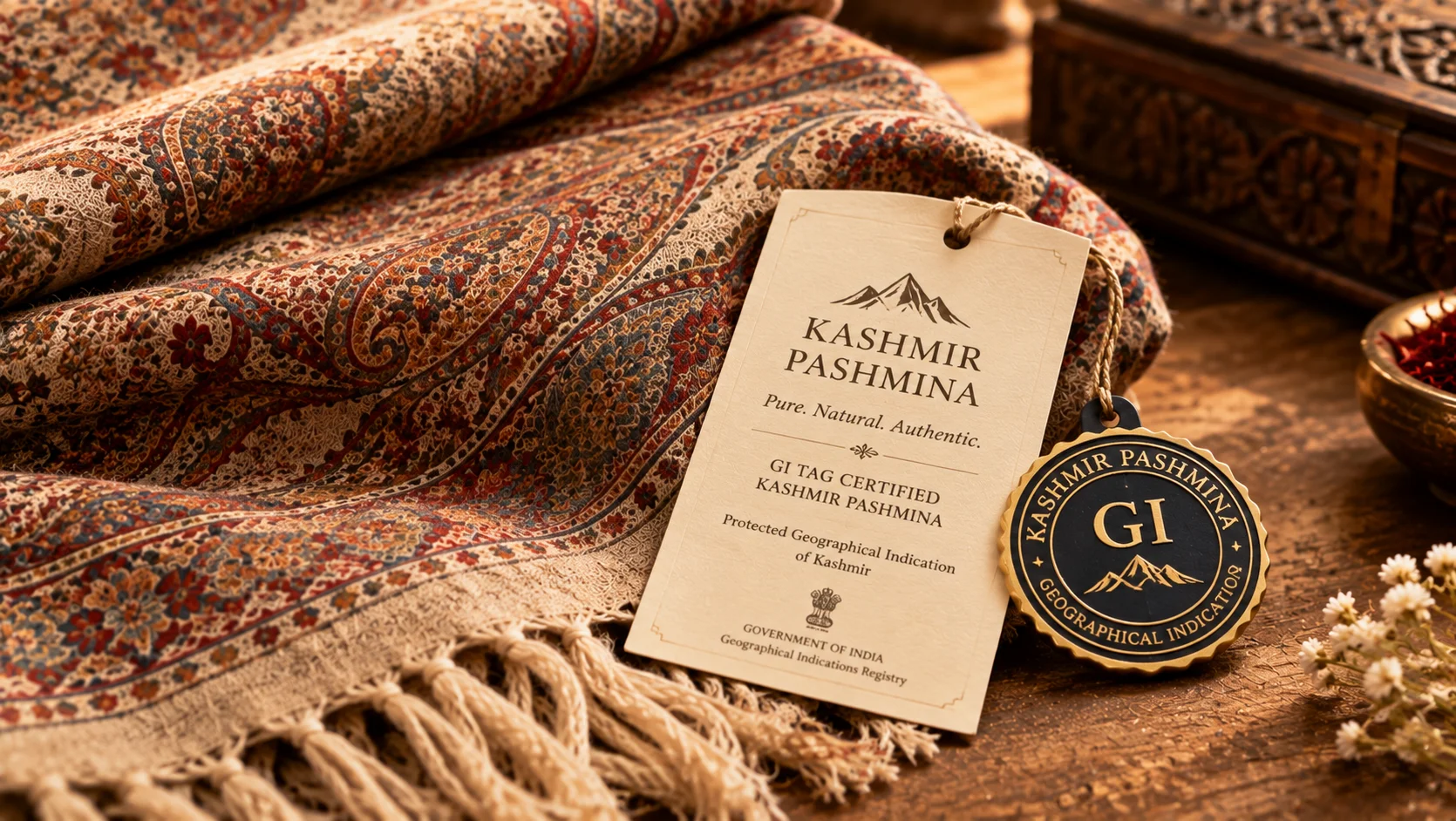 What Does GI Tag Kashmir Pashmina Mean? — Akee International