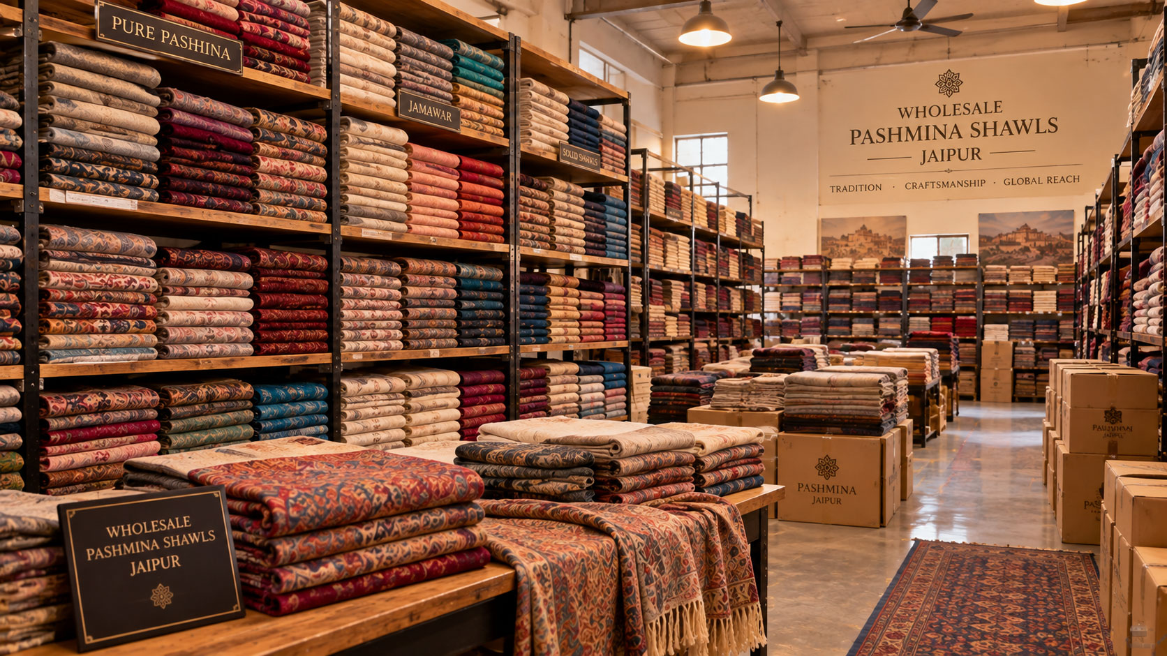 Wholesale Pashmina Shawls in Jaipur — Akee International