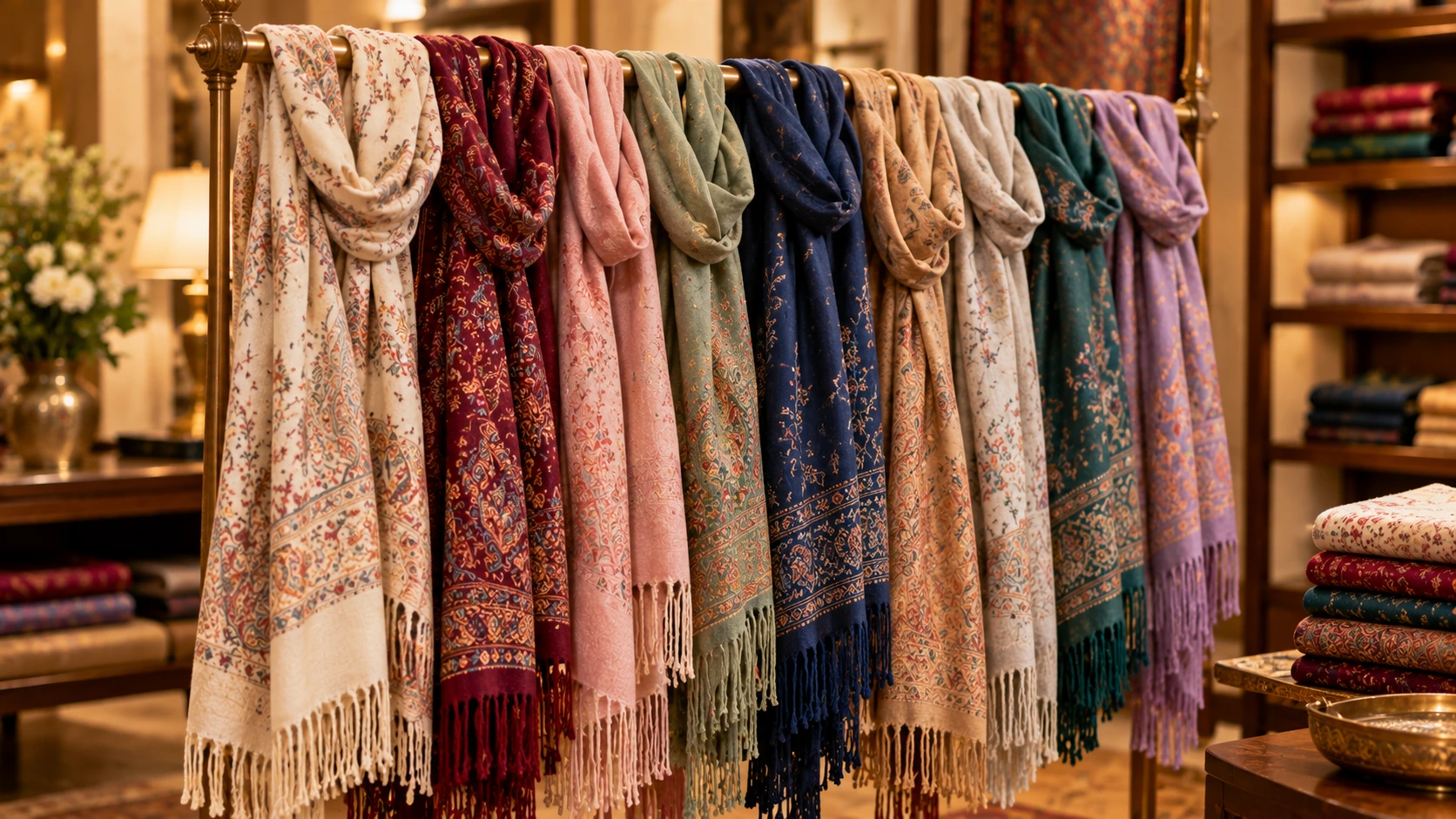 Wholesale Pashmina Stoles for Resellers — Akee International