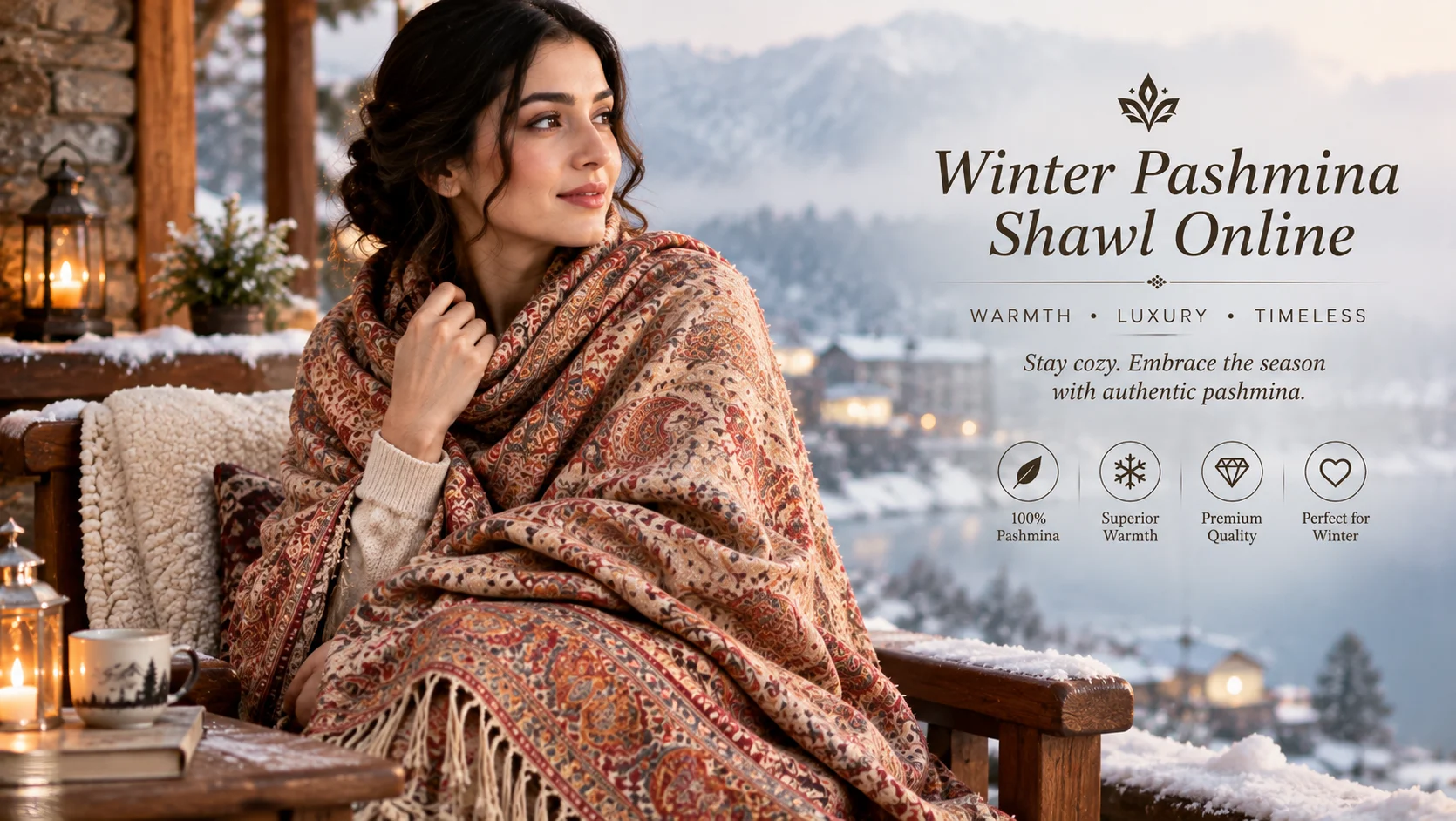 Layering Pashmina for Extreme vs Mild Winters — Akee International